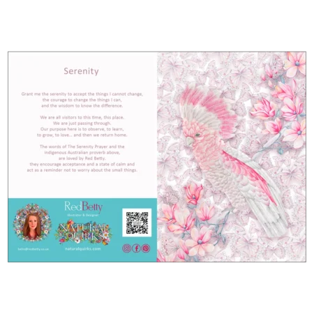 'Serenity'. A fie art card by RedBetty.
