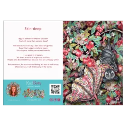 'Skin Deep'. A fine art greeting card by RedBetty.