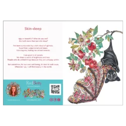 'Skin Deep 2'. A fine art greeting card by RedBetty.