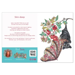 'Skin Deep 2'. A fine art greeting card by RedBetty.