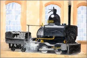 'The Wren, Horwich Loco Works', Morton Murray.