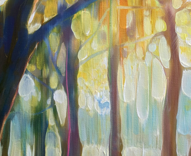 'Getting Closer', Gill Bustamante. Original Painting. - Image 5