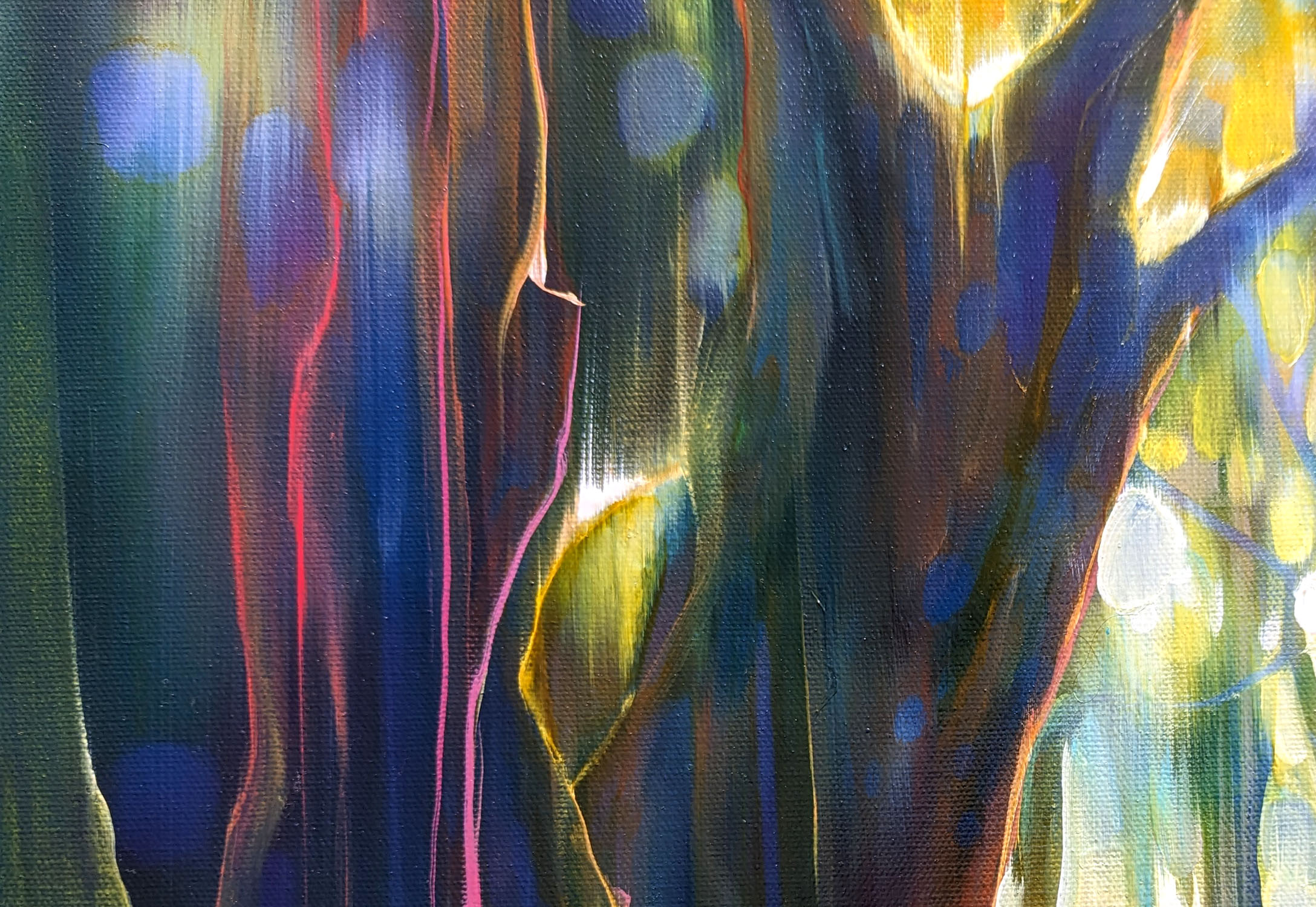 'Getting Closer', Gill Bustamante. Original Painting. - Image 9