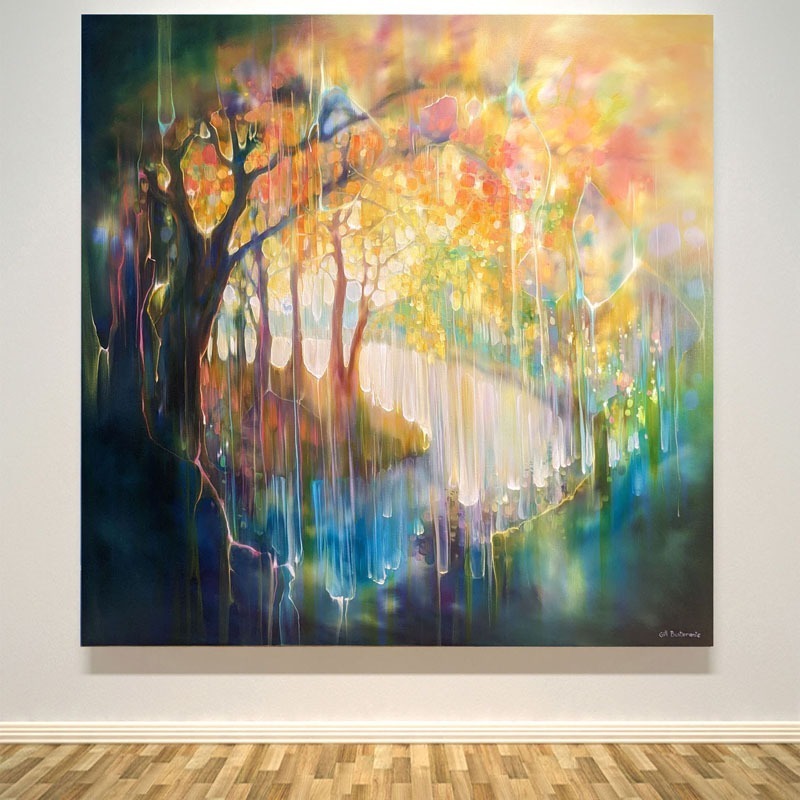 'Getting Closer', Gill Bustamante. Original Painting. - Image 10