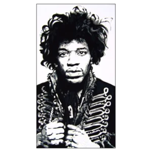 'Jimi Hendrix' by Harry Rigby