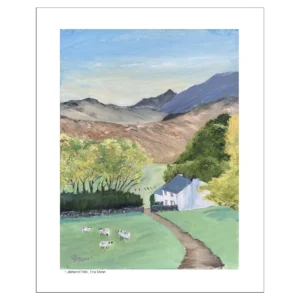 'Lakeland Fells'. A fine art print by Ena Mann