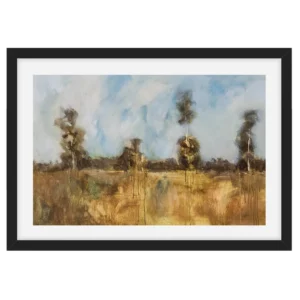 'A Winters Day'. A framed art print by Ted Warburton.