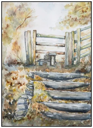 'A Country Stile' by Helen Worthington