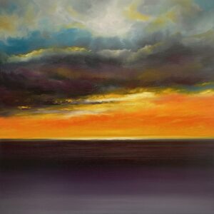 'Somewhere in the Autumn Sky'. Original Painting.