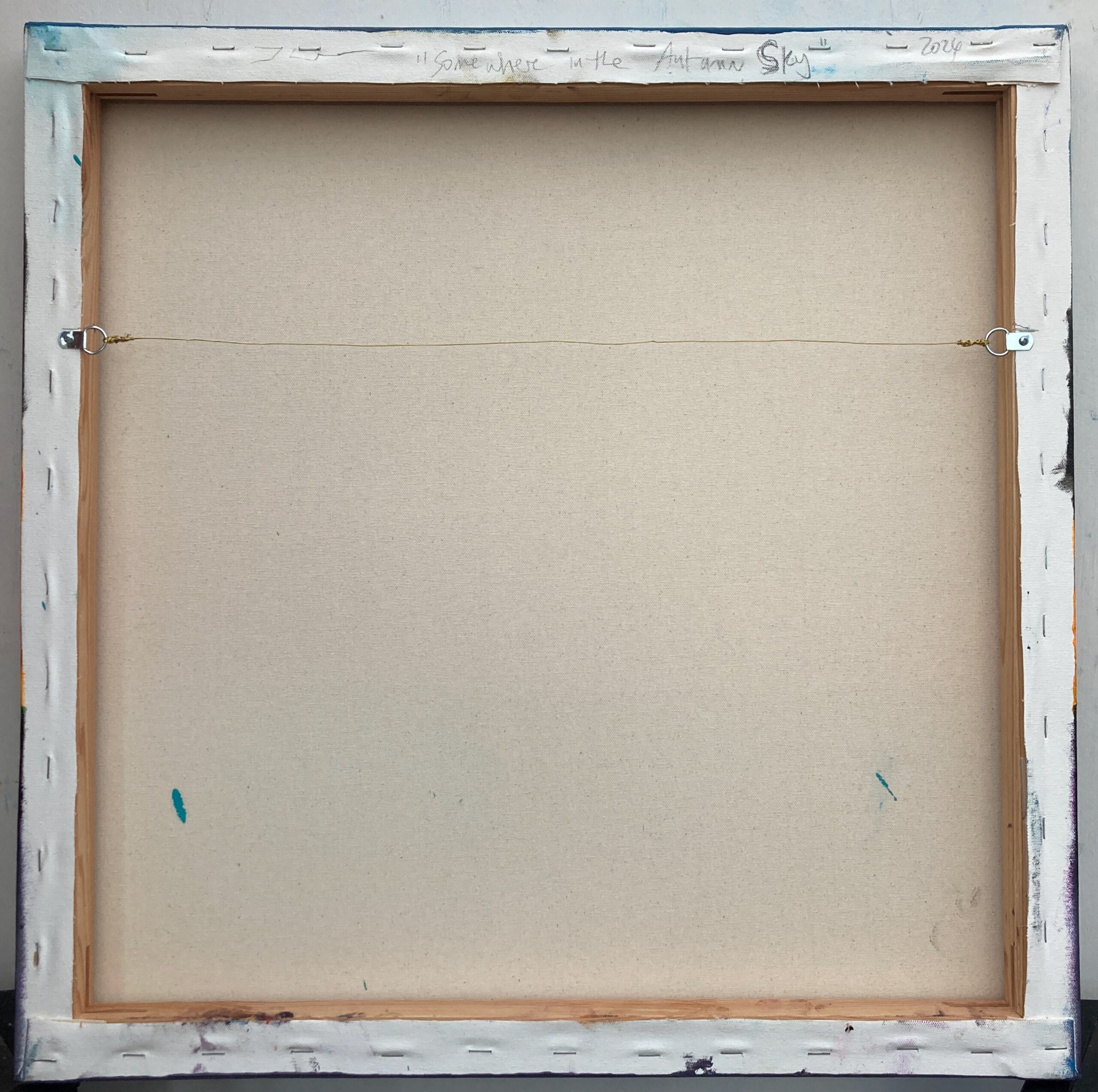 'Somewhere in the Autumn Sky'. Original Painting. - Image 7