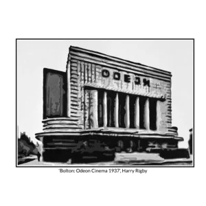 'Bolton Odeon Cinema 1937'. A fine art print by Harry Rigby.