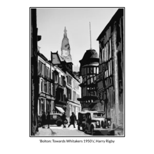 'Towards Whitakers 1950's'. A fine art print by Harry Rigby.
