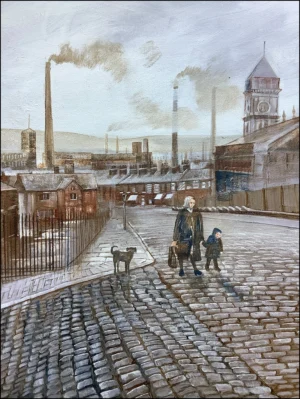 'Mill Hill, Blackburn with Darwen' by Carole Pugh.