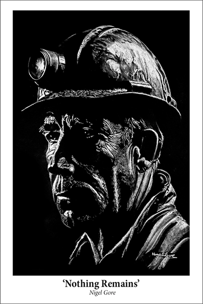 'Nothing Remains'. Fine art print by Nigel Gore.