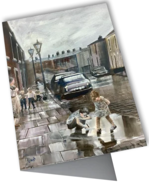 'The Daydreamers'. Art cards by Carole Pugh.