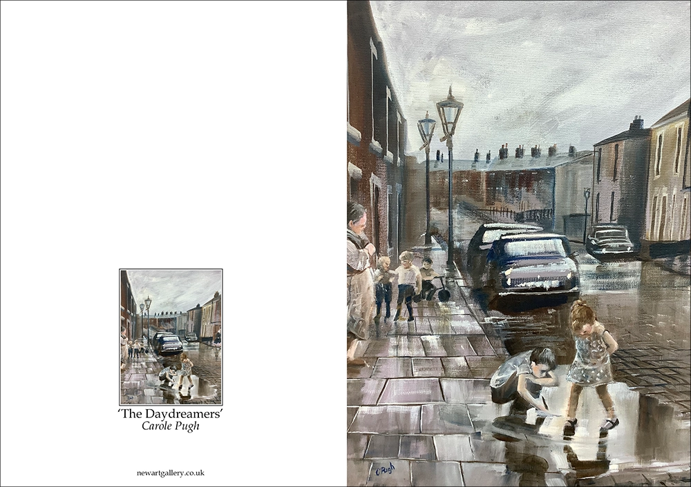 'The Daydreamers'. Carole Pugh. Mounted Fine Art Prints, Framed Canvas Wall Art & Art Cards. - Image 4