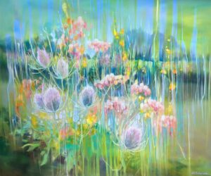 'Summertime Riverbank', Gill Bustamante