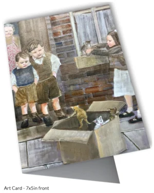 'The Great Escape', Carole Pugh. Art card.