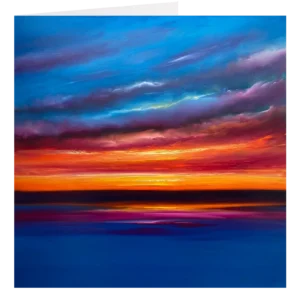 'Through the Future', An art card by Julia Everett.