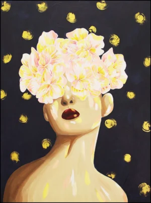 'Blooms of Beauty'. Fine art print by Isobel Lomax.