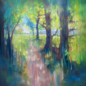 'The Haven'. An original painting by Gill Bustamante.