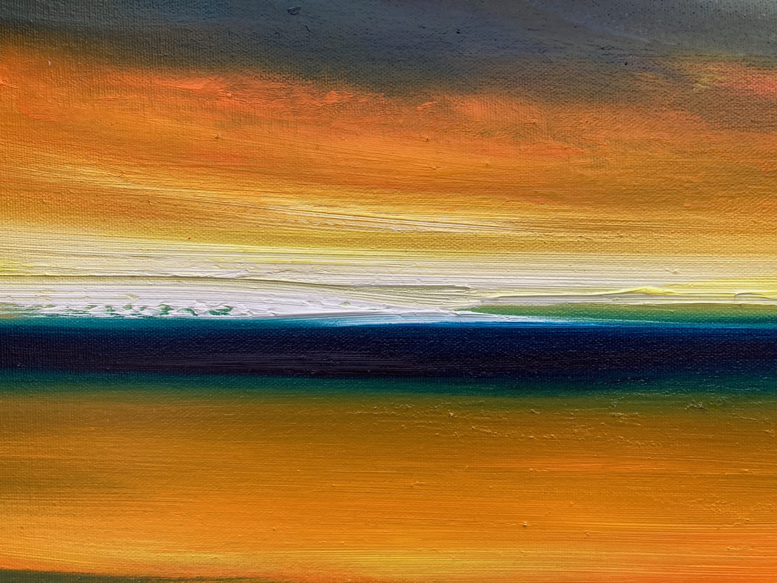 'Too Wonderful for Words' Julia Everett. Original Painting. - Image 8