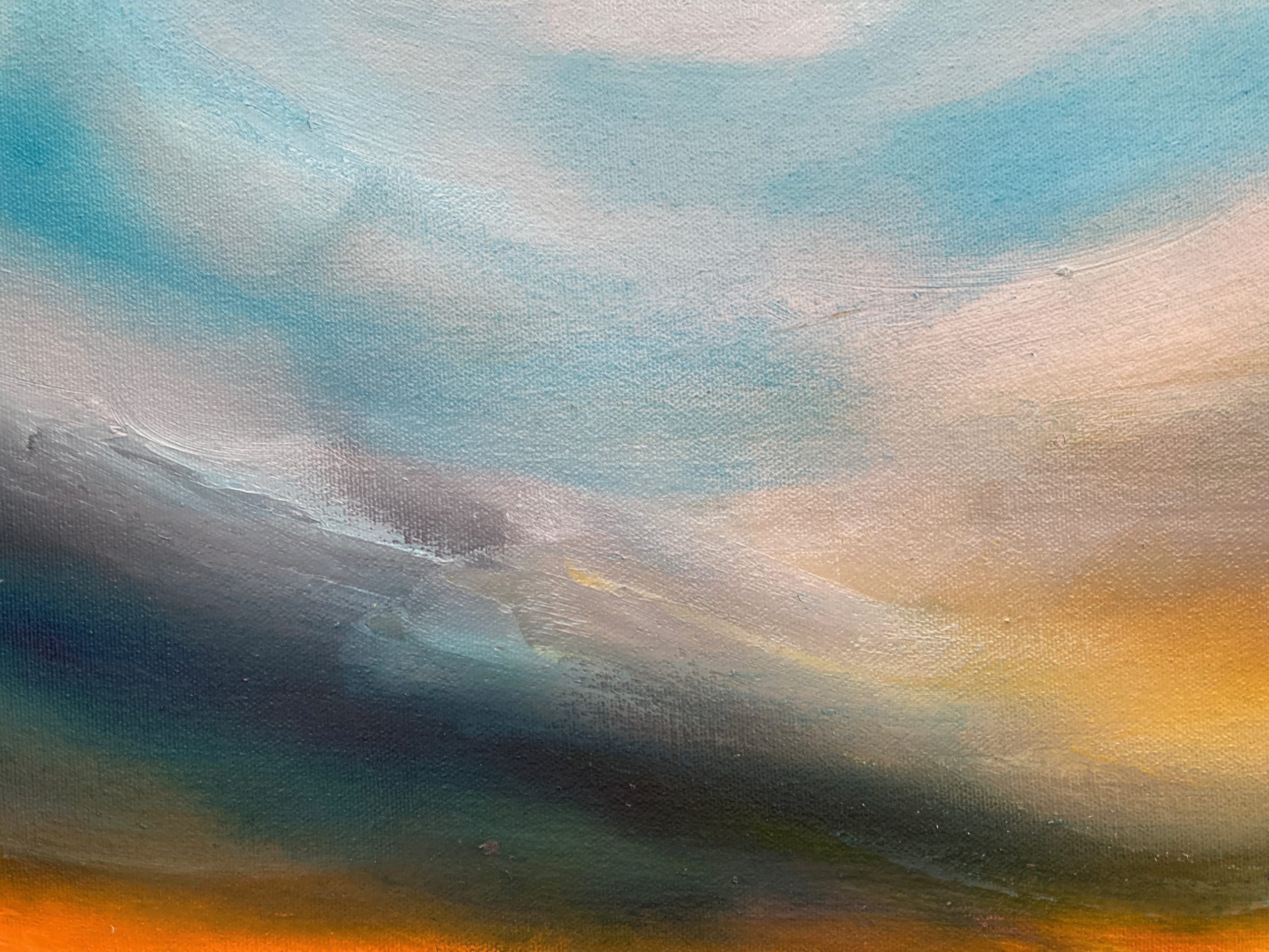 'Too Wonderful for Words' Julia Everett. Original Painting. - Image 9