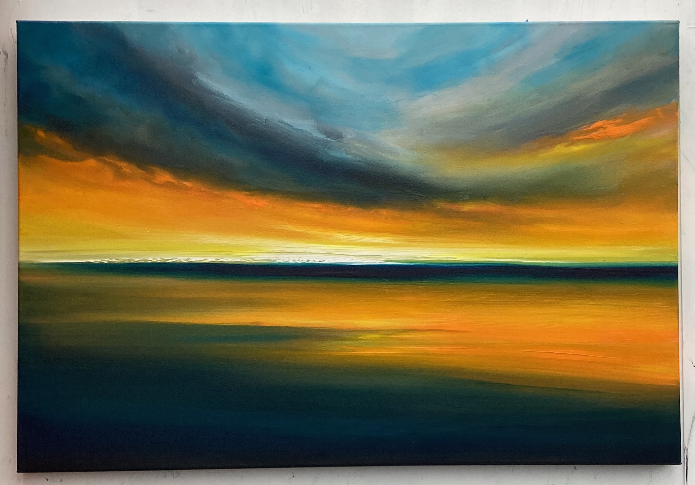 'Too Wonderful for Words' Julia Everett. Original Painting. - Image 4