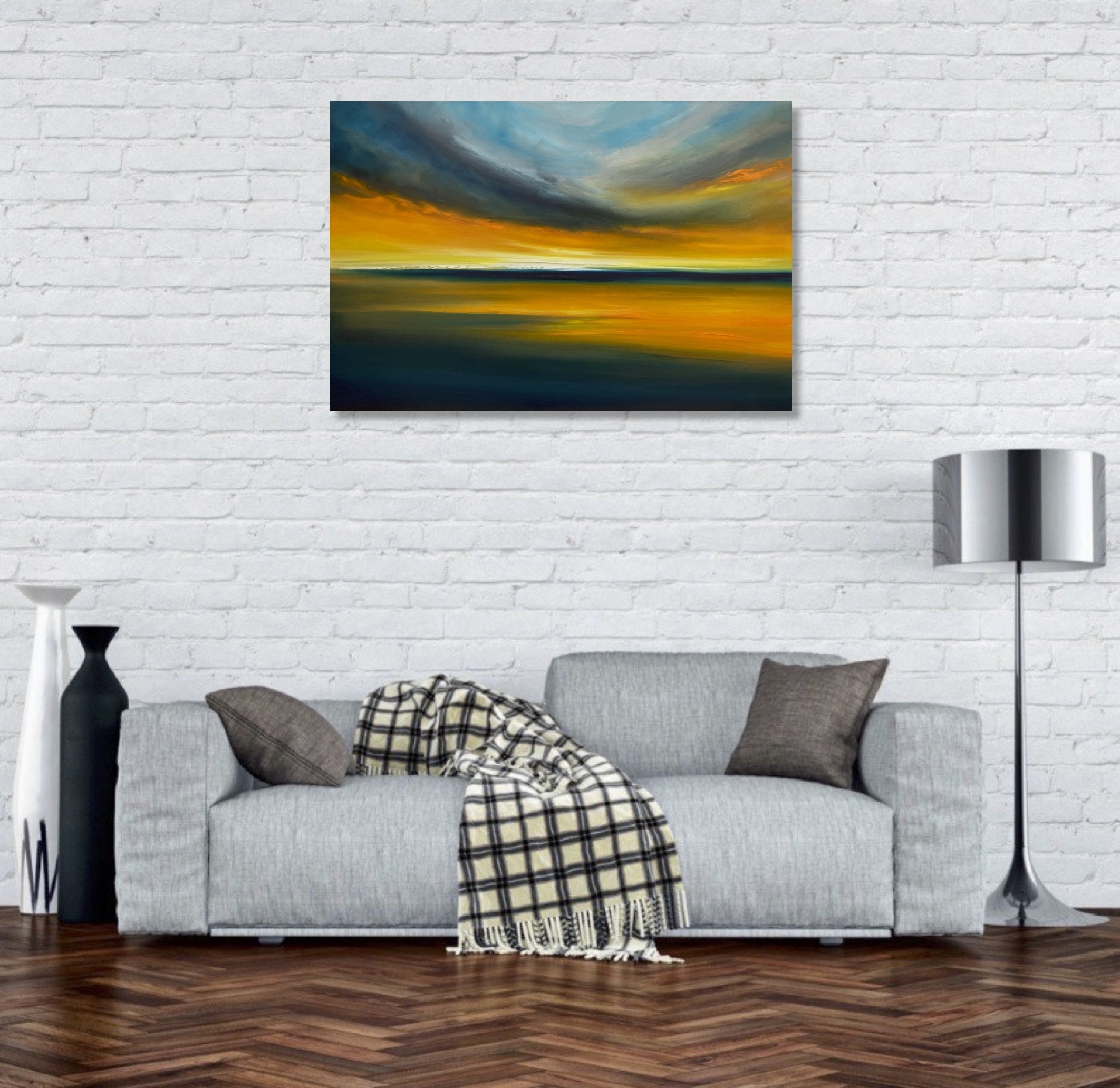 'Too Wonderful for Words' Julia Everett. Original Painting. - Image 6