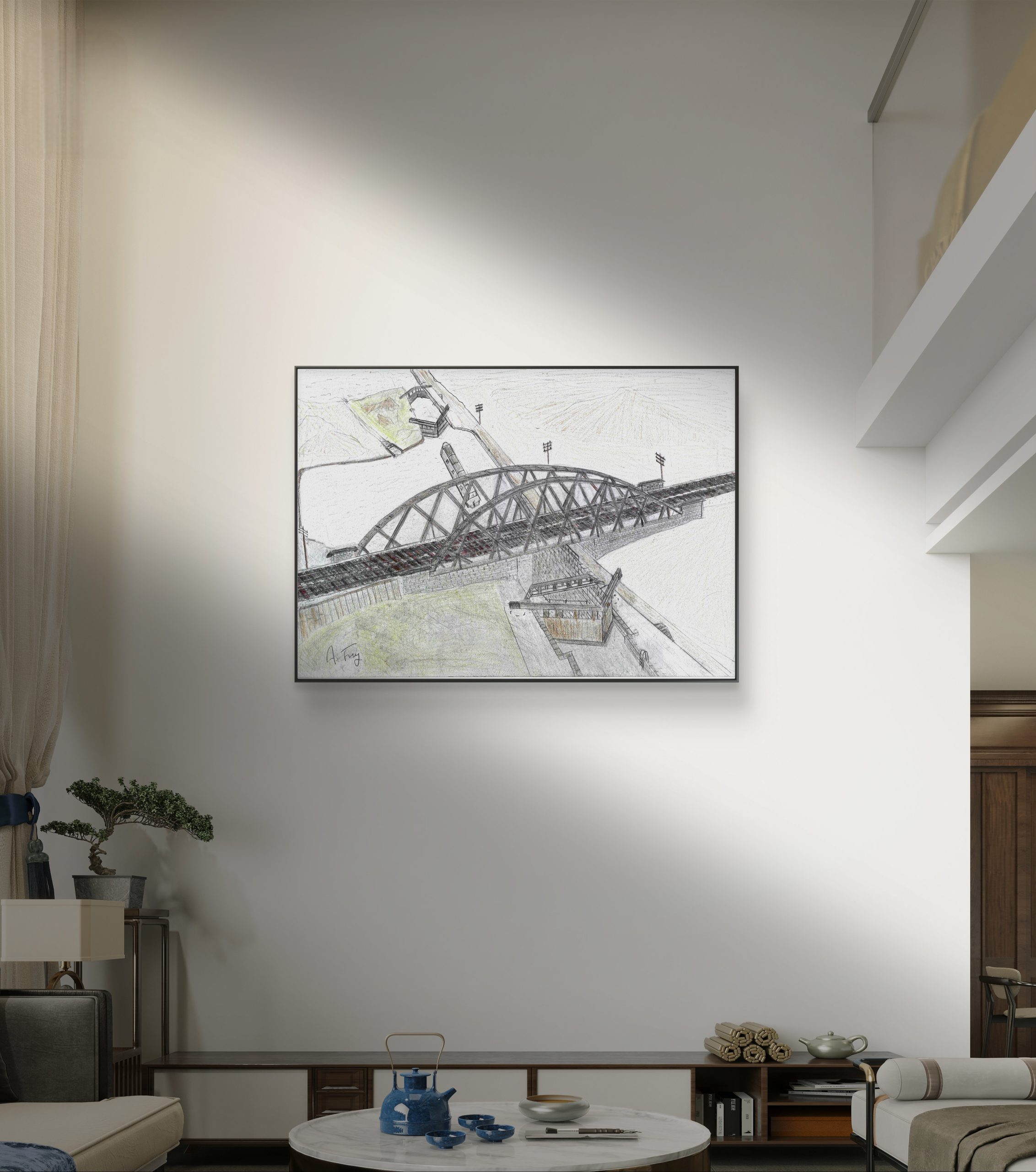 Bowstring Truss Bridge - Image 2