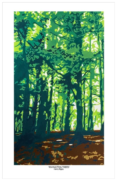 Harried Rigby 'Rivington Trees' Harry Rigby. | New Art Gallery