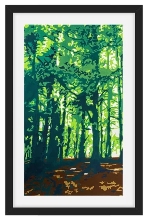 'Rivington Trees'. A framed fine art print by Harry Rigby.