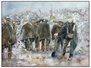 'The Hardest Road'. Art prints by Ted Warburton.