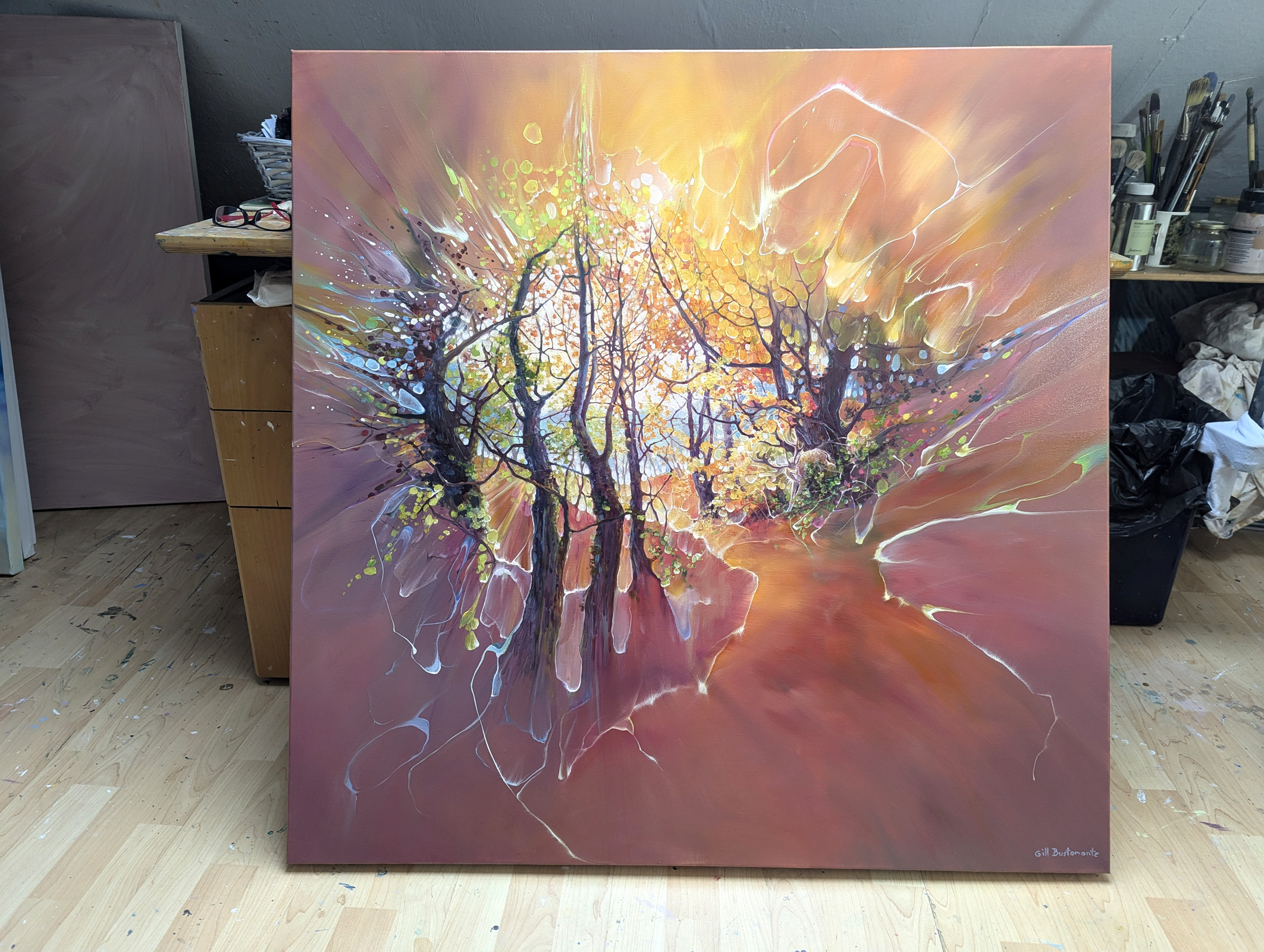 'The Wild Wild Wood' Gill Bustamante. Original Painting. - Image 2
