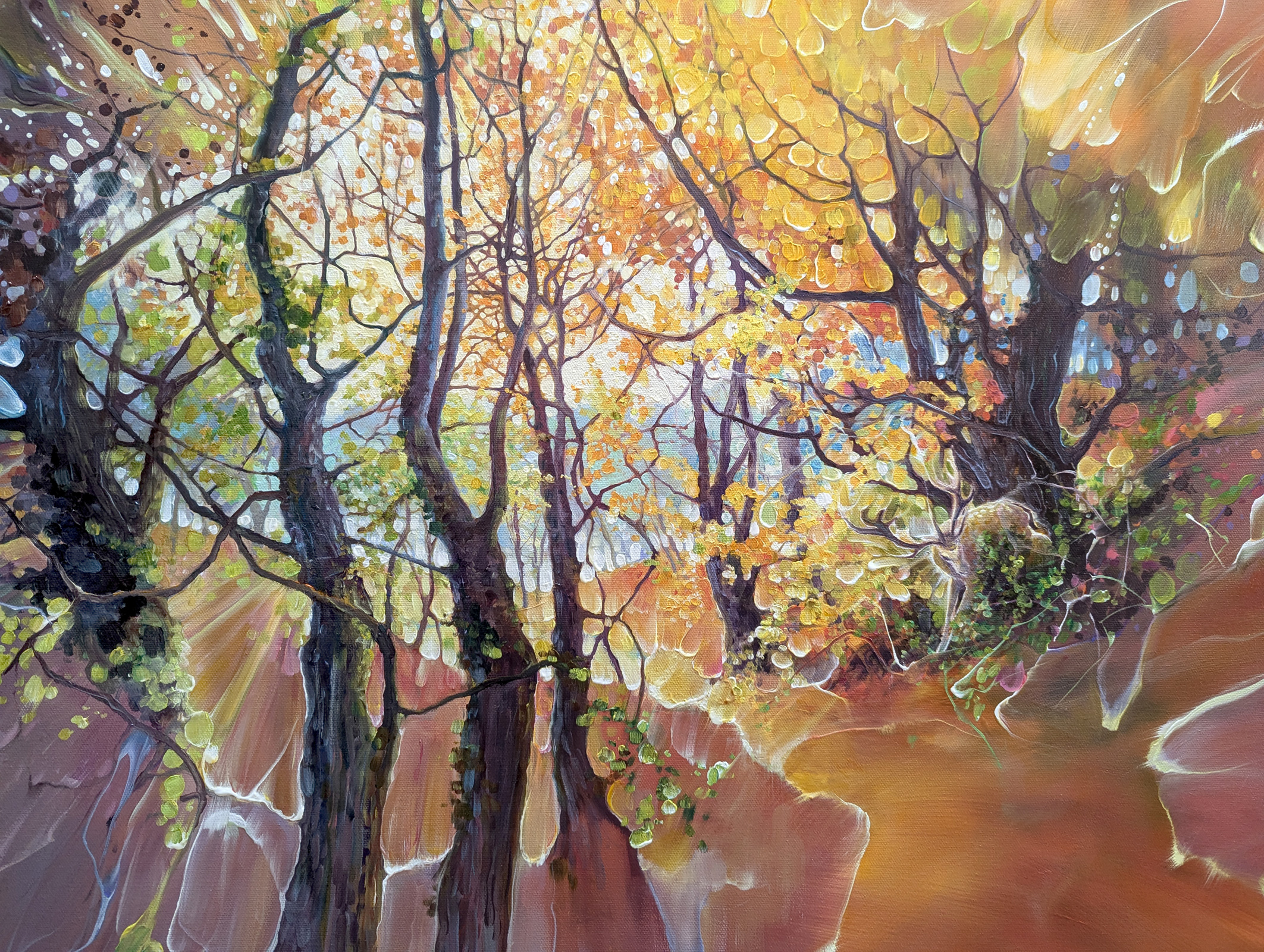 'The Wild Wild Wood' Gill Bustamante. Original Painting. - Image 3