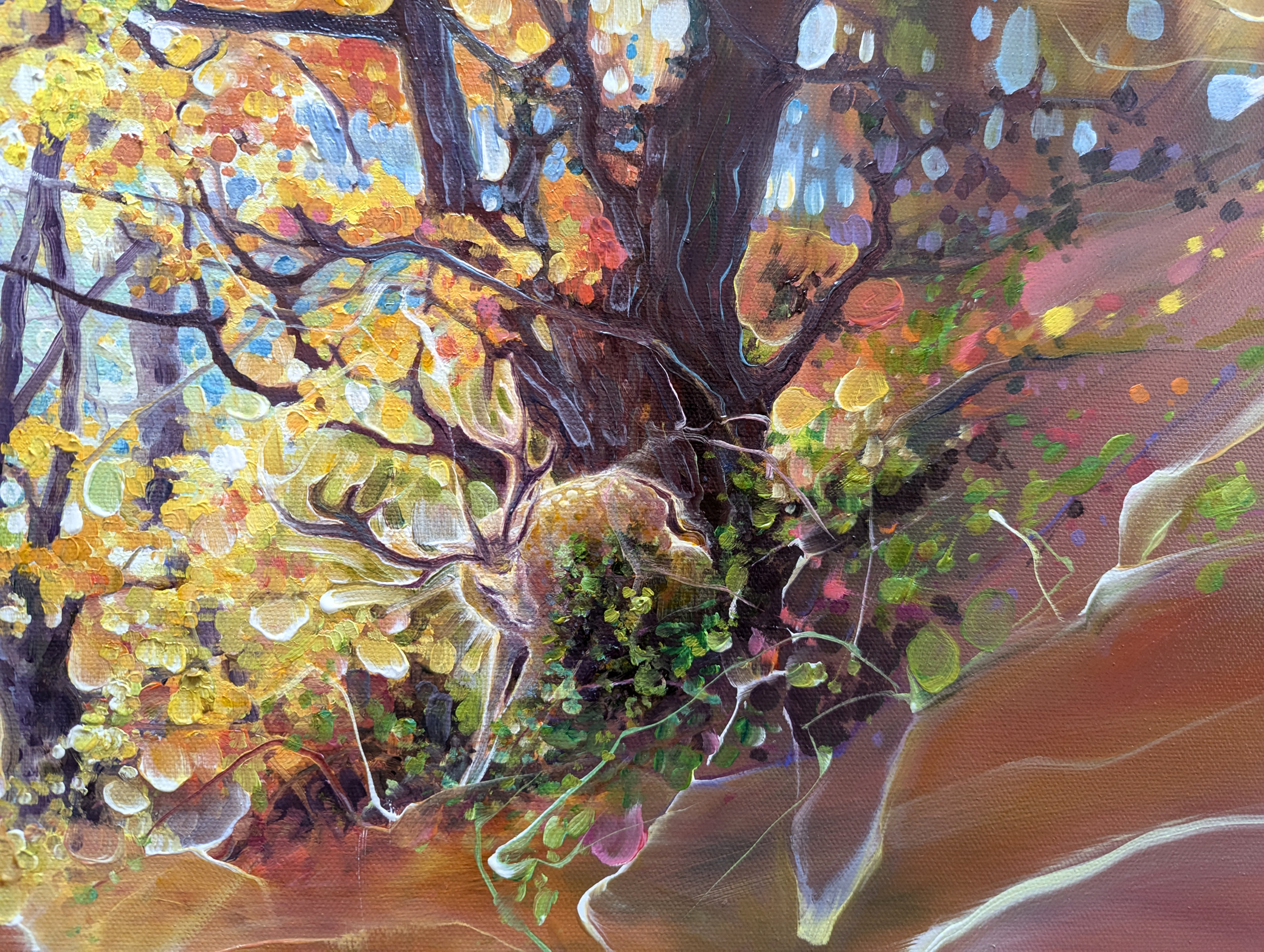 'The Wild Wild Wood' Gill Bustamante. Original Painting. - Image 4