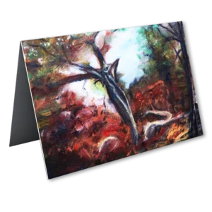 'Aged Tree' Pam Wakefield Artcard