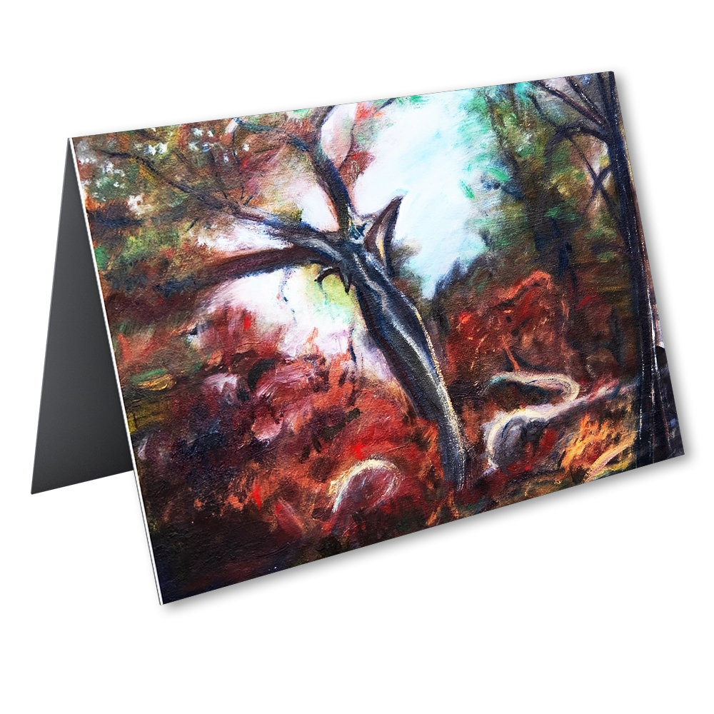'Aged Tree' Pam Wakefield Artcard
