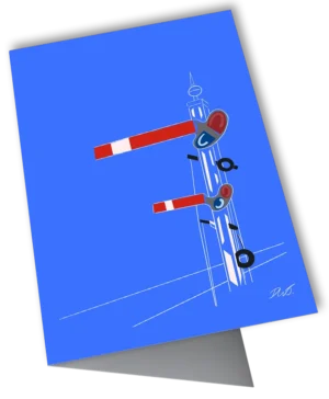 'BR5540'. Art cards by Daniel W Jones.