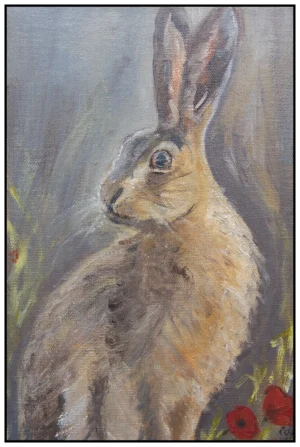 'Danger in the Air' Pam Wakefield Original Painting