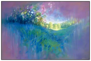'Spring Calling'. An original painting by Gill Bustamante.