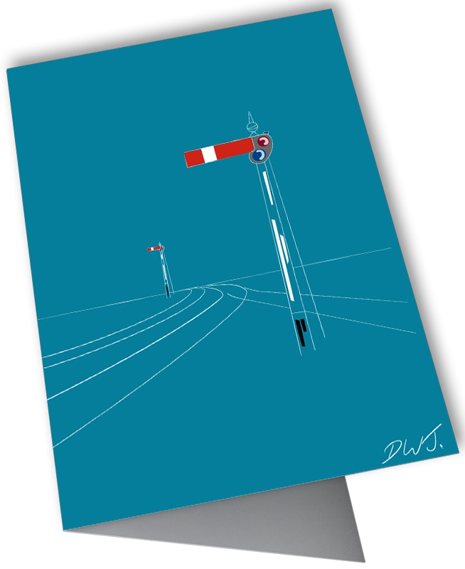 'Near and Far'. Greeting cards by Daniel Jones.