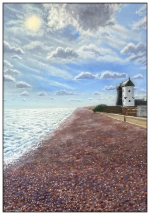 'Aldeburgh' Mike Lord. unframed original