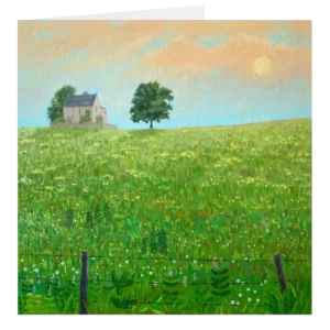 'Going Home'. A fine art card by Mike Lord.