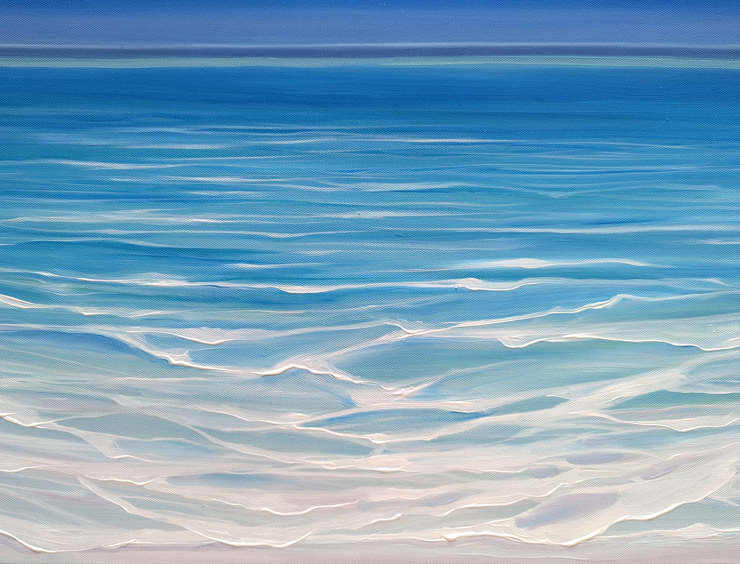 'Ocean Magicians' Gill Bustamante. Original Painting. - Image 5