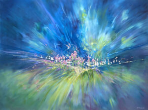 'One Enchanted Summer' Gill Bustamante. Original Painting.