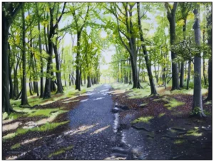 Shawes Drive, Spring by Neil Baglow