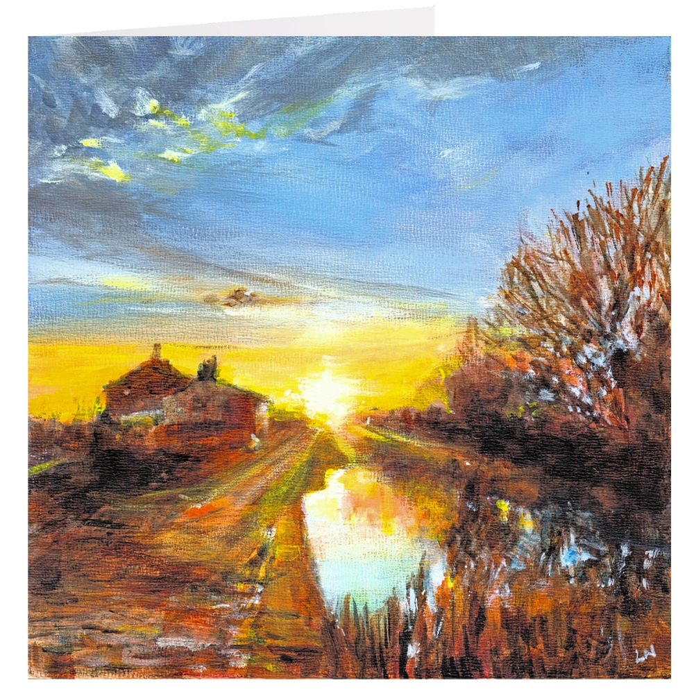 'Nob End, Little Lever, Bolton', Lita Narayan. Art Card front.