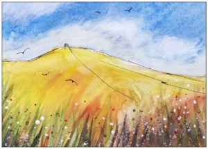 Summer Days on Rivington Pike by Rosie Rimmer