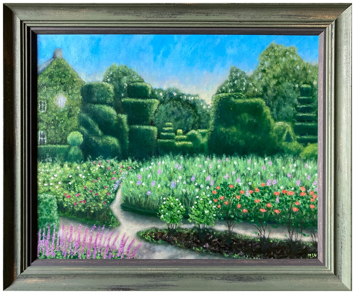 'Levens No 4'. An original painting by Mike Lord.